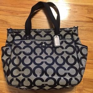 Coach Authentic Baby Diaper Tote Bag